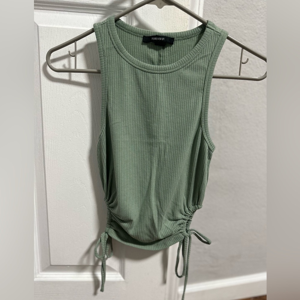 Light green tank top
